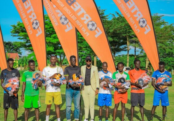 FORTEBET SOCCER TOUR ‘FIRE BURNS UP’ GULU